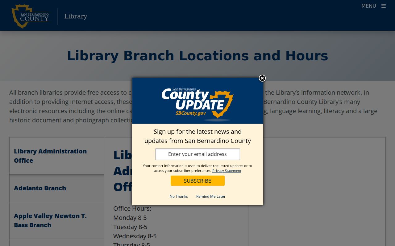 Montclair neighbors reference to the Montclair library branch directory