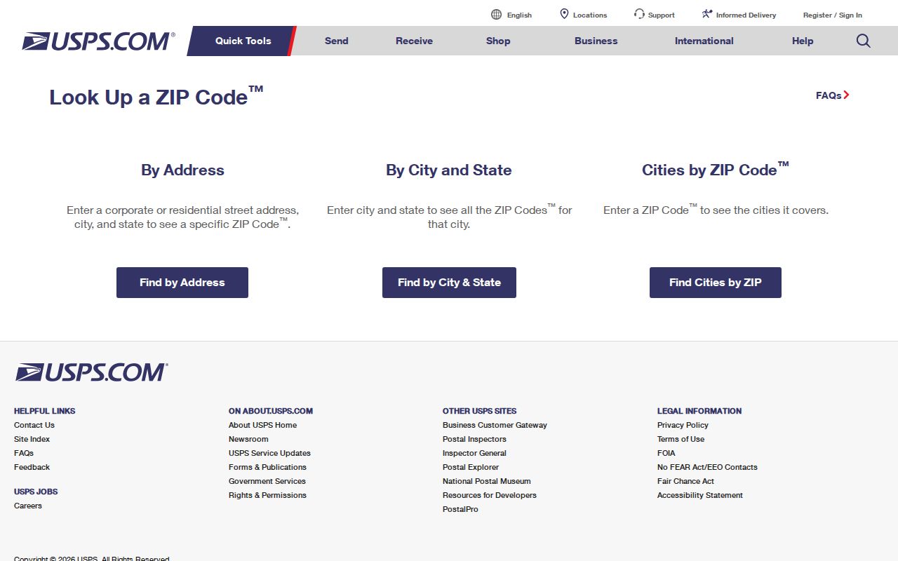Montclair ZIP code directory USPS address lookup